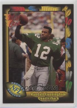 1991 Wild Card - [Base] #61 - Randall Cunningham