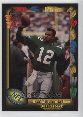 1991 Wild Card - [Base] #61 - Randall Cunningham