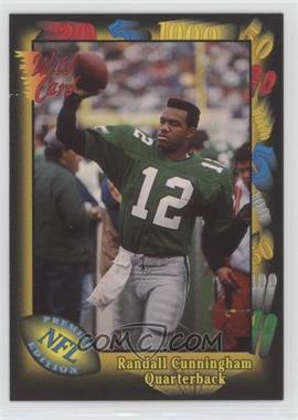 1991 Wild Card - [Base] #61 - Randall Cunningham [Noted]