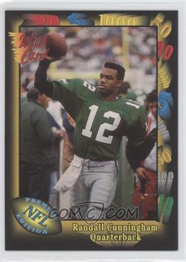 1991 Wild Card - [Base] #61 - Randall Cunningham