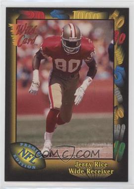 1991 Wild Card - [Base] #73 - Jerry Rice