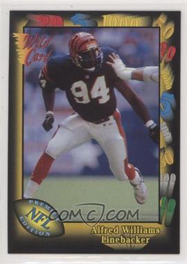 1991 Wild Card - [Base] #84 - Alfred Williams