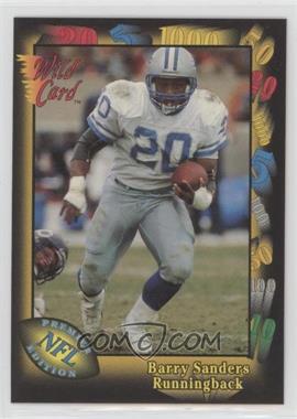 1991 Wild Card - Prototypes #Prototype-2 - Barry Sanders