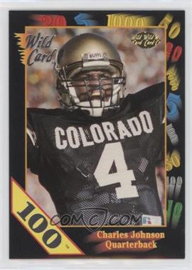 1991 Wild Card Draft - [Base] - 100 Stripe #118 - Charles Johnson