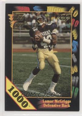 1991 Wild Card Draft - [Base] - 1000 Stripe #137 - Lamar McGriggs [EX to NM]