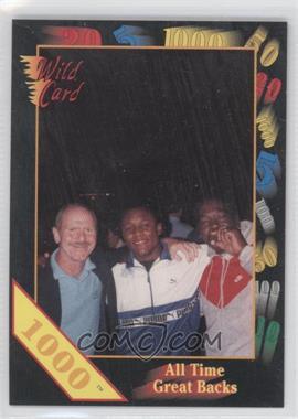 1991 Wild Card Draft - [Base] - 1000 Stripe #SSS - Barry Sanders, William Sanders, H.O. Schaffer