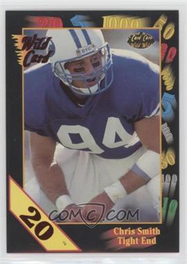 1991 Wild Card Draft - [Base] - 20 Stripe #124 - Chris Smith