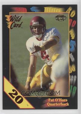 1991 Wild Card Draft - [Base] - 20 Stripe #13 - Pat O'Hara