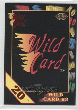 1991 Wild Card Draft - [Base] - 20 Stripe #22.2 - Wild Card #3