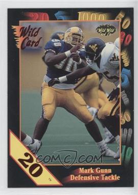 1991 Wild Card Draft - [Base] - 20 Stripe #97 - Mark Gunn