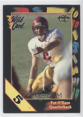 1991 Wild Card Draft - [Base] - 5 Stripe #13 - Pat O'Hara