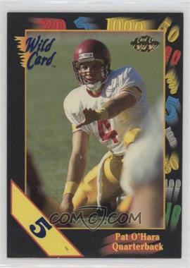 1991 Wild Card Draft - [Base] - 5 Stripe #13 - Pat O'Hara