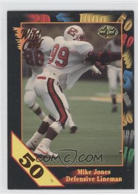 1991 Wild Card Draft - [Base] - 50 Stripe #83 - Mike Jones