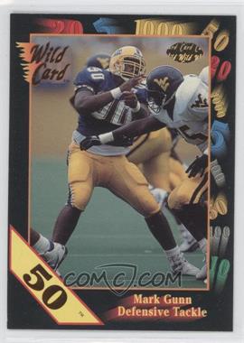 1991 Wild Card Draft - [Base] - 50 Stripe #97 - Mark Gunn