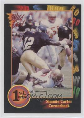 1991 Wild Card Draft - [Base] #11 - Simmie Carter