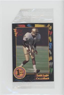 1991 Wild Card Draft - [Base] #1.1 - Todd Lyght