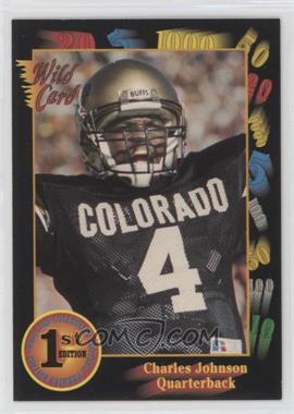 1991 Wild Card Draft - [Base] #118 - Charles Johnson