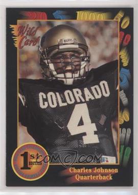 1991 Wild Card Draft - [Base] #118 - Charles Johnson