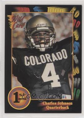 1991 Wild Card Draft - [Base] #118 - Charles Johnson