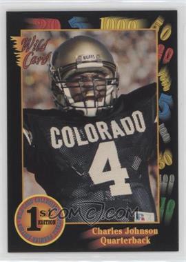 1991 Wild Card Draft - [Base] #118 - Charles Johnson