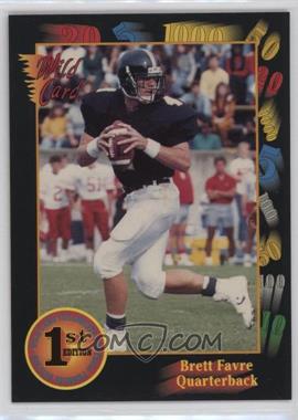 1991 Wild Card Draft - [Base] #119 - Brett Favre