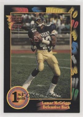 1991 Wild Card Draft - [Base] #137 - Lamar McGriggs