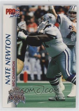 1992-93 Pro Set Super Bowl XXVII - [Base] #_NANE - Nate Newton