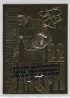 Emmitt Smith (1995 One Image on Front; Record Breaking Text) #/20,000