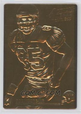 1992 Action Packed - [Base] - 24-Kt. Gold Mint #196 - Rob Moore /500