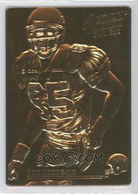 1992 Action Packed - [Base] - 24-Kt. Gold Mint #196 - Rob Moore /500