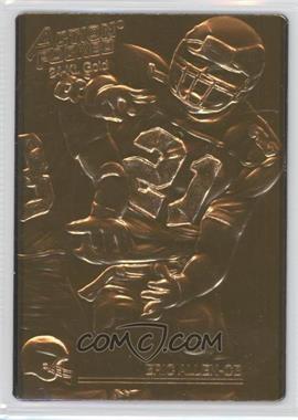 1992 Action Packed - [Base] - 24-Kt. Gold Mint #202 - Eric Allen /500