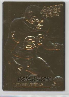 1992 Action Packed - [Base] - 24-Kt. Gold Mint #280 - Mark Schlereth /500