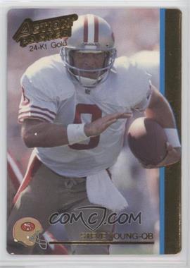 1992 Action Packed - [Base] - 24-Kt. Gold #38G - Steve Young