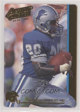 1992 Action Packed - [Base] - 24-Kt. Gold #44G - Barry Sanders