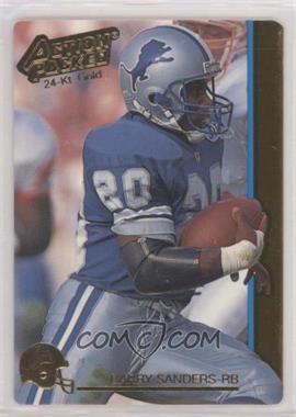 1992 Action Packed - [Base] - 24-Kt. Gold #44G - Barry Sanders
