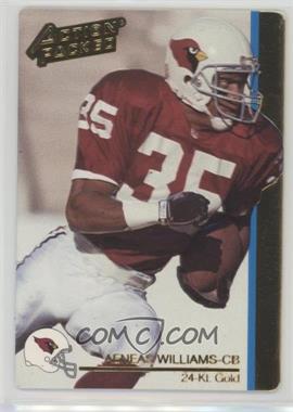 1992 Action Packed NFLPA MDA Awards 24-Kt. Gold - [Base] #11 - Aeneas Williams /1000