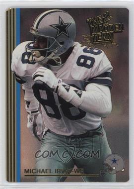 1992 Action Packed The All-Madden Team - [Base] #27 - Michael Irvin [EX to NM]