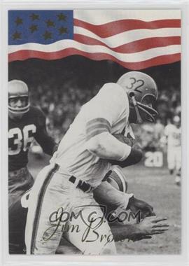 1992 All World - Greats and Rookies #SG7 - Jim Brown