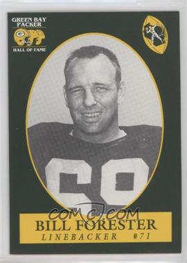 1992 Champion Cards Green Bay Packers Hall of Fame - [Base] #60 - Bill Forester