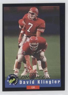 1992 Classic Draft Picks - Promotional #2 - David Klingler