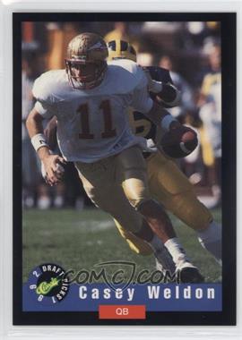 1992 Classic Draft Picks - Promotional #6 - Casey Weldon