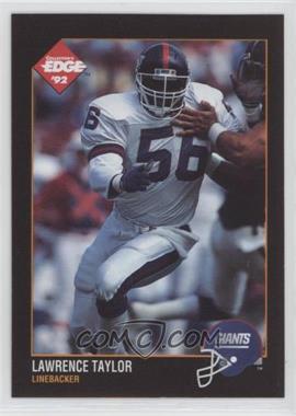 1992 Collector's Edge - [Base] #120 - Lawrence Taylor