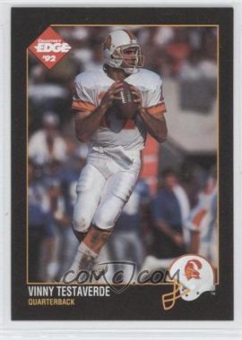 1992 Collector's Edge - [Base] #166 - Vinny Testaverde