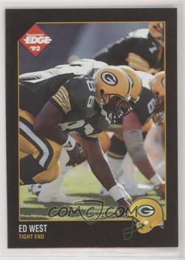 1992 Collector's Edge - [Base] #55 - Ed West