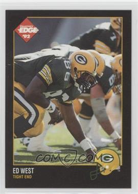 1992 Collector's Edge - [Base] #55 - Ed West