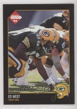 1992 Collector's Edge - [Base] #55 - Ed West
