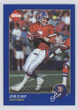 1992 Collector's Edge - Promos #TSEF - John Elway (Elway Foundation)