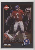 John Elway (Yellow Border, Blank Back)