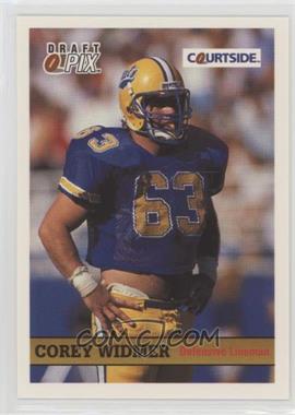 1992 Courtside Draft Pix - [Base] #89 - Corey Widmer