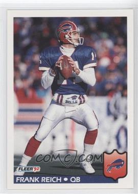 1992 Fleer - [Base] #28 - Frank Reich